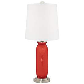Image4 of Cherry Tomato Carrie Table Lamp Set of 2 with Dimmers more views