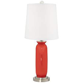 Image4 of Cherry Tomato Carrie Table Lamp Set of 2 more views
