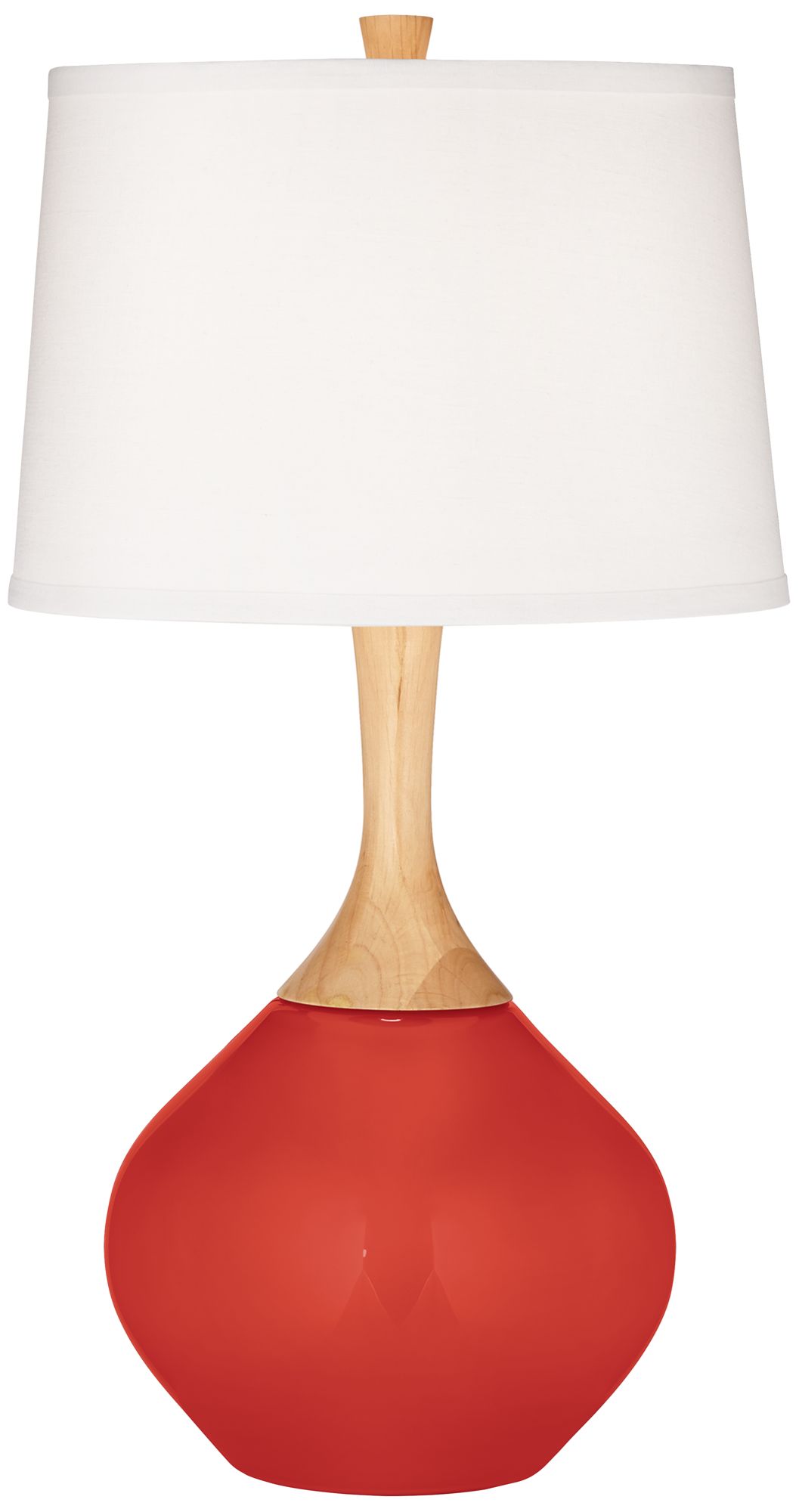 Cherry Tomato Wexler Table Lamp with Dimmer