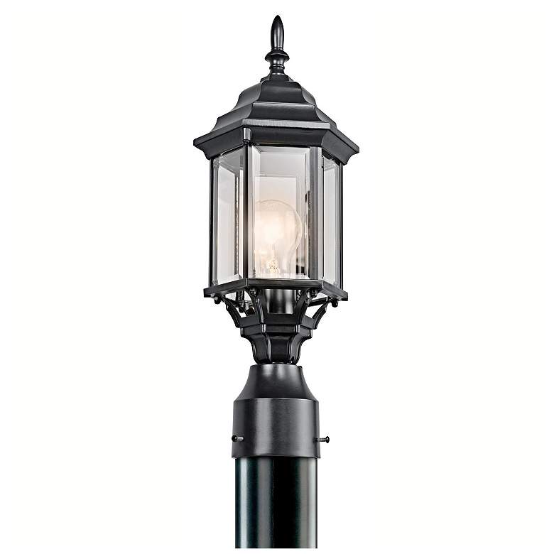 Image 1 Chesapeake 17.9-in Black Traditional Outdoor Post Light