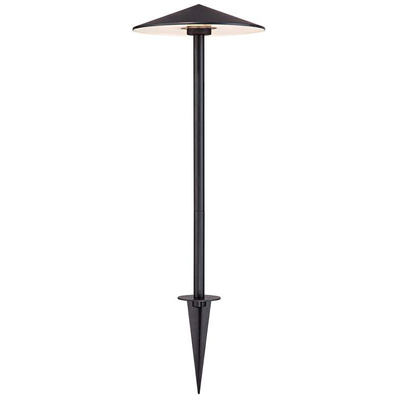 Image 4 Chesapeake 21 1/2"H Black LED Landscape Path Lights Set of 2 more views