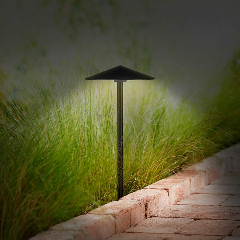 Image 6 Chesapeake 21 1/2"H Black LED Landscape Path Lights Set of 2 more views