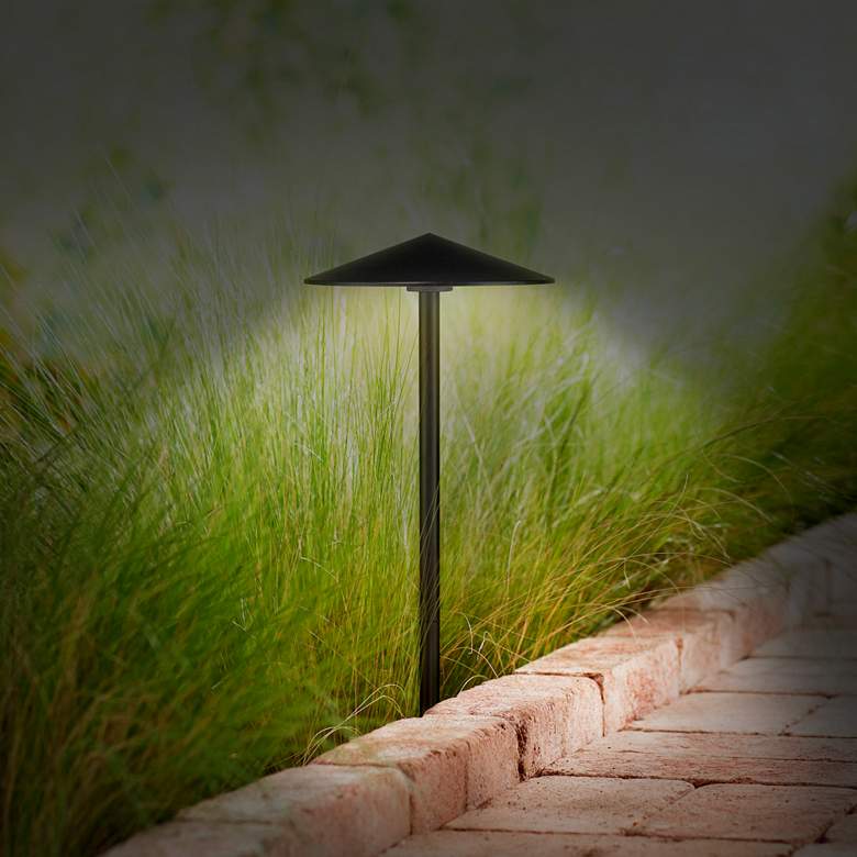 Image 5 Chesapeake 21 1/2 inchH Black LED Landscape Path Lights Set of 2 more views