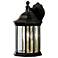 Chesapeake 3-Light 14.75-in Black Outdoor Wall Light