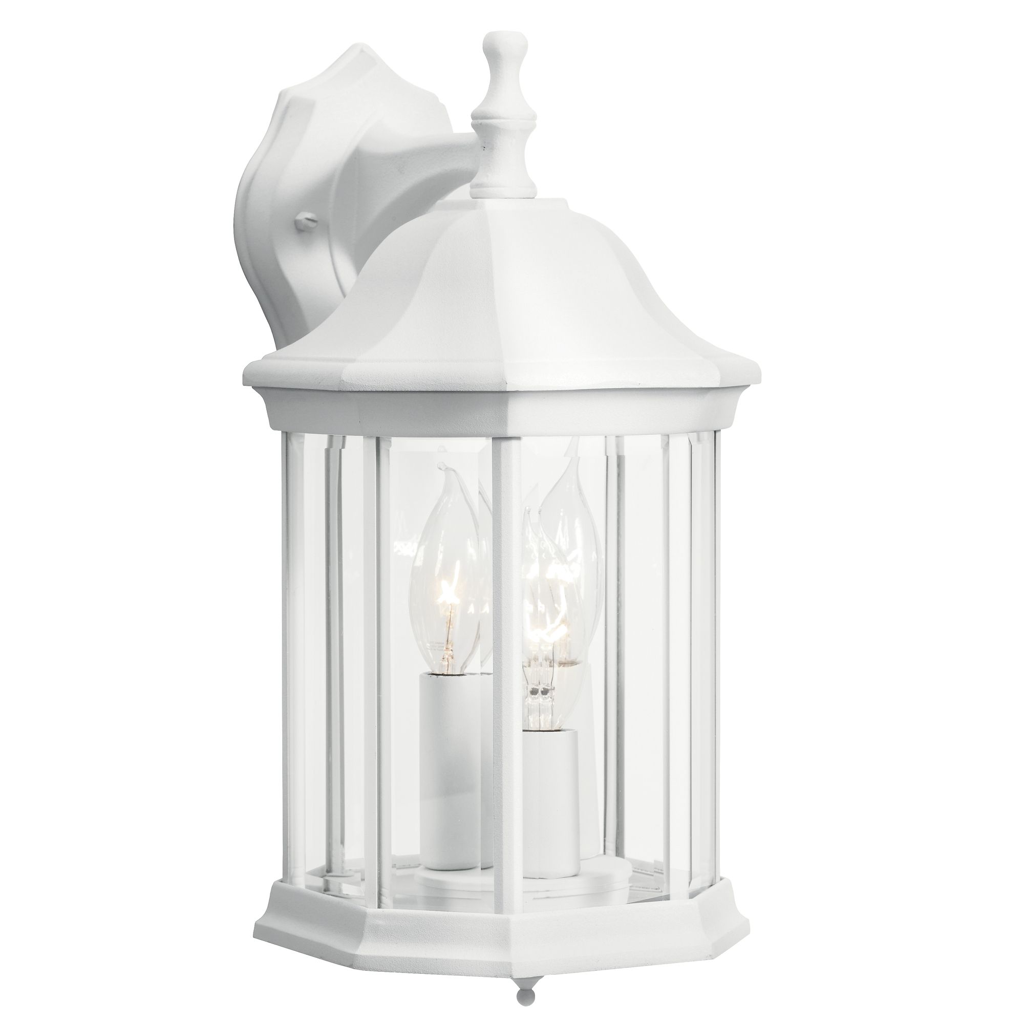 Image 3 Chesapeake 3-Light 14.75-in White Outdoor Wall Light more views