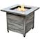 Chesapeake 30" Wide LP Gas Fire Pit Table