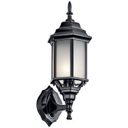 Chesapeake Black Traditional Outdoor Wall Light