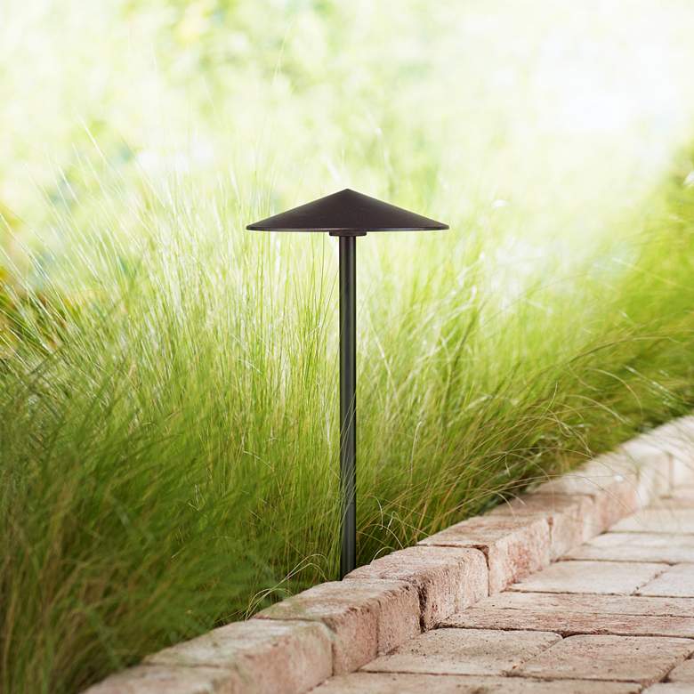 Image 1 Chesapeake Bronze Cone 3-Watt LED Landscape Path Light