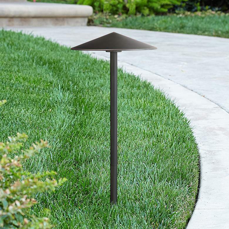 Image 1 Chesapeake Bronze Cone 6-Watt LED Landscape Path Light