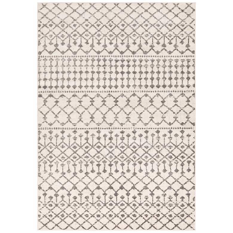 Image 2 Chester CHE-2319 5'3"x7'3" Medium Gray Khaki Area Rug