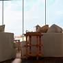 3_Chesterfield 18" Wide Natural Wood and Cane Side Table more views