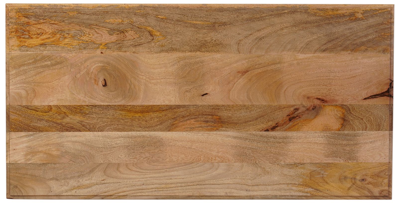 Chesterfield 42" Wide Natural Wood and Cane Coffee Table