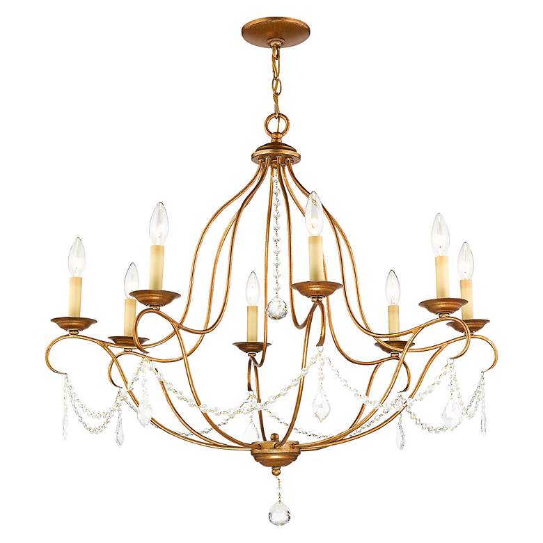 Image 6 Chesterfield 8-Light Chandelier more views