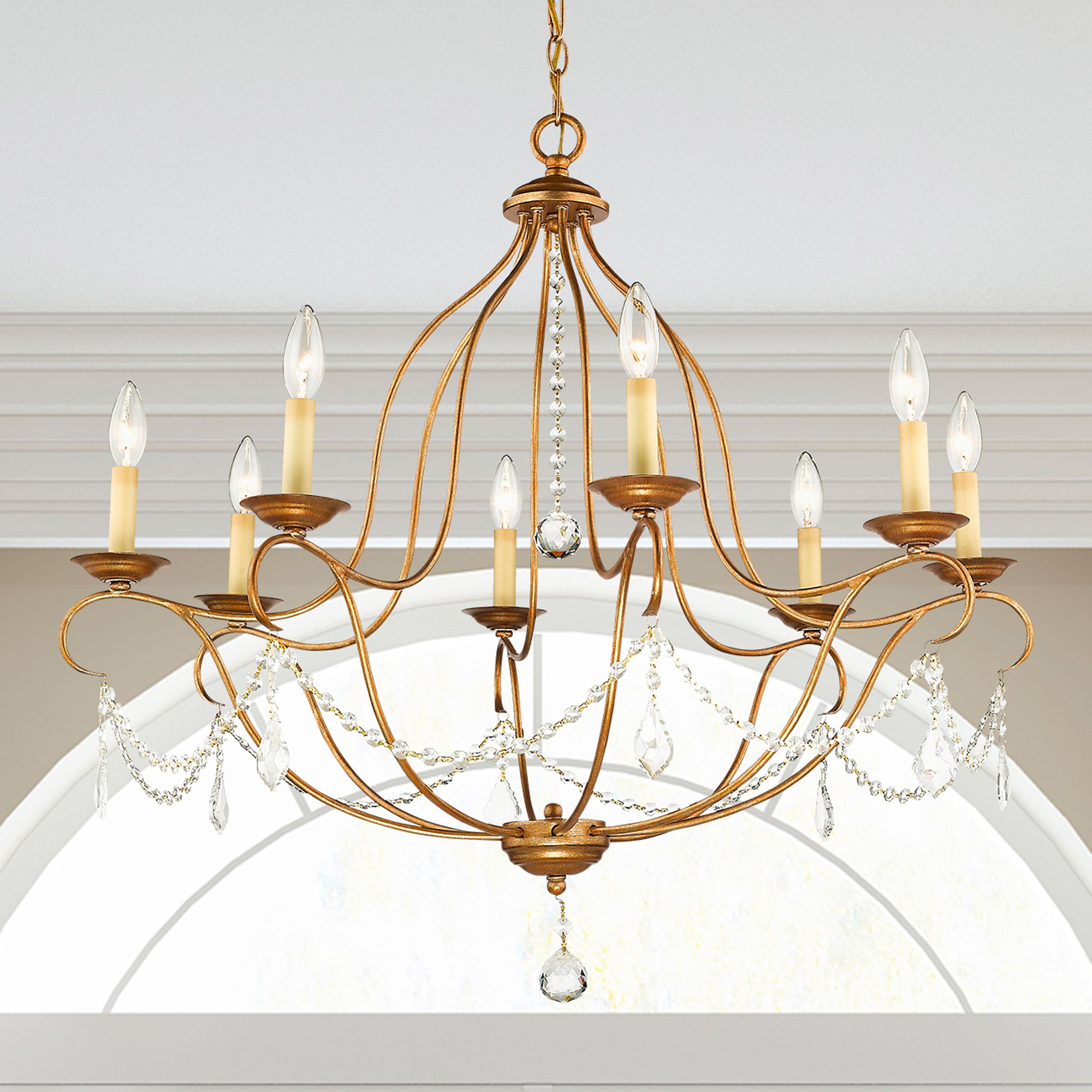 Chesterfield 8-Light Chandelier