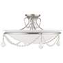 Thumbnail3 of Chesterfield Pennington Brushed Nickel Semi-Flush Mount Light more views
