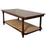 1_Chesterfield Wood & Cane Coffee Table - Chestnut