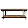 2_Chesterfield Wood & Cane Coffee Table - Chestnut more views
