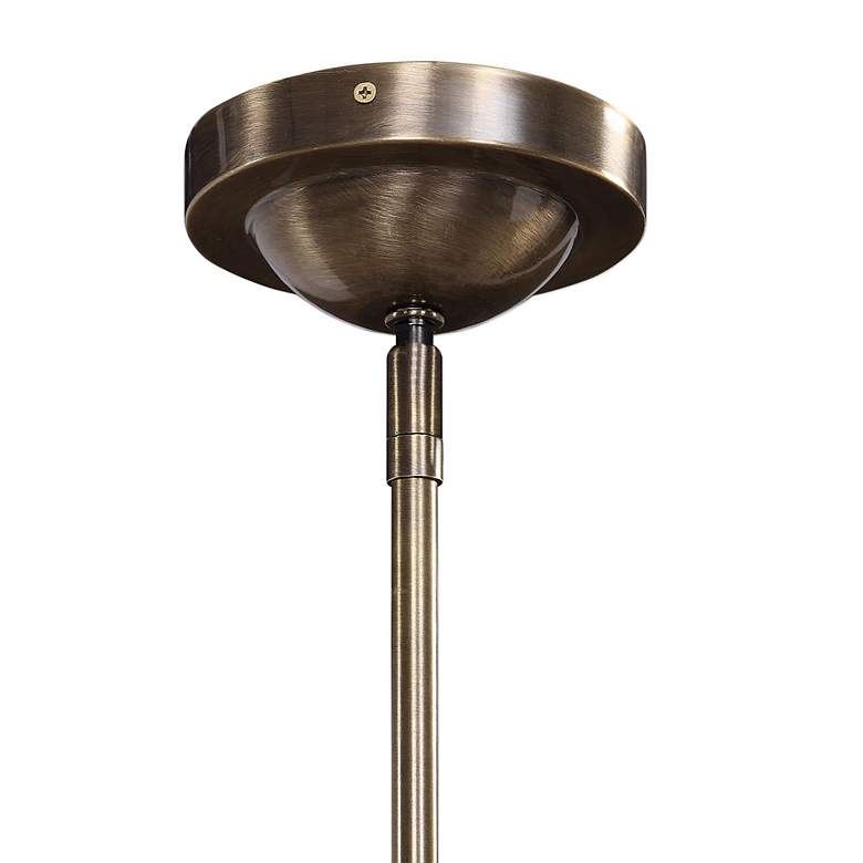 Image 6 Chet 33" Wide Antique Brass 12-Light Sputnik Chandelier more views