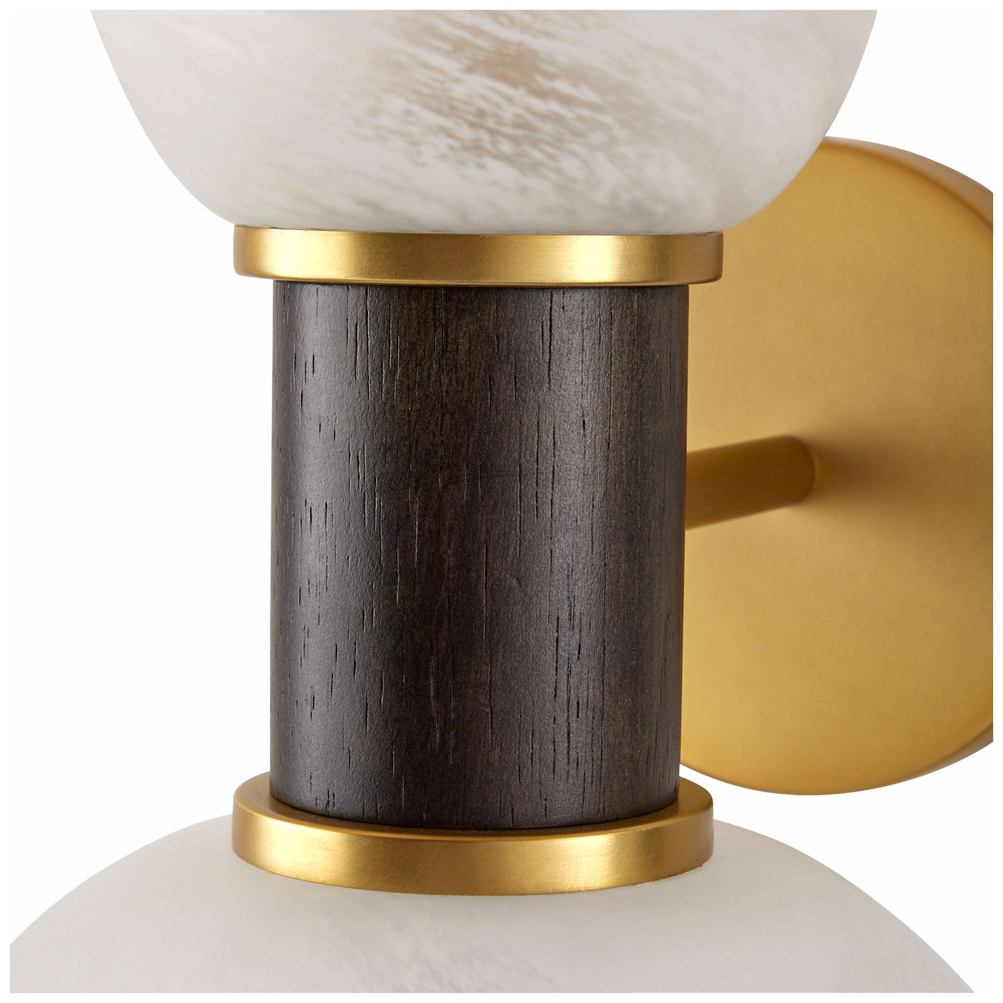 Image 7 Cheyanne 15" High Antique Brass 2-Light Wall Sconce more views