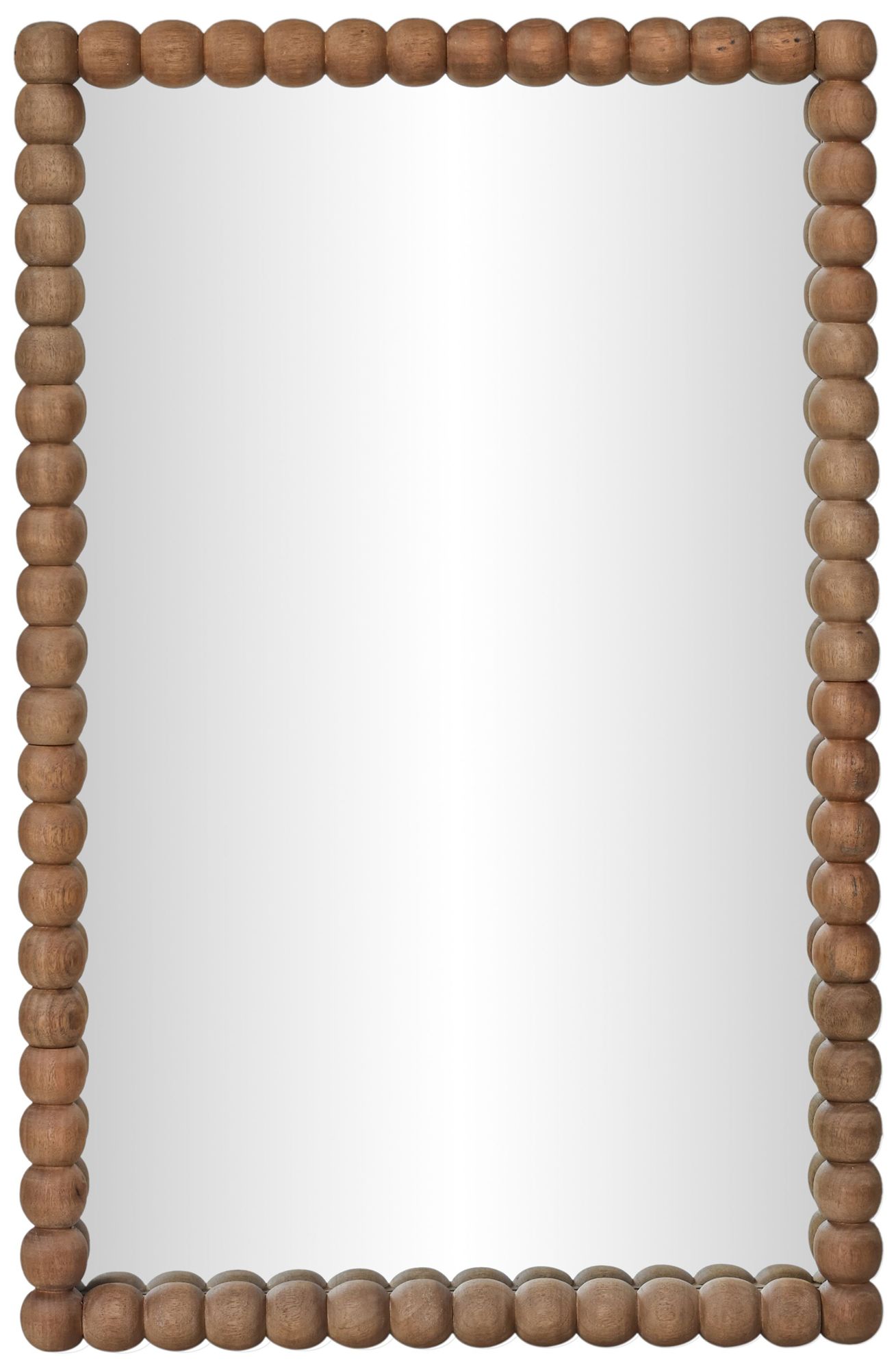 Image 2 Cheyanne Carved Solid Wood Rectangular Wall Mirror more views