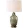 Chianti 27 1/2" Olive Green Glass Table Lamp