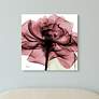 Chianti Rose II 24" Square Printed Tempered Glass Wall Art