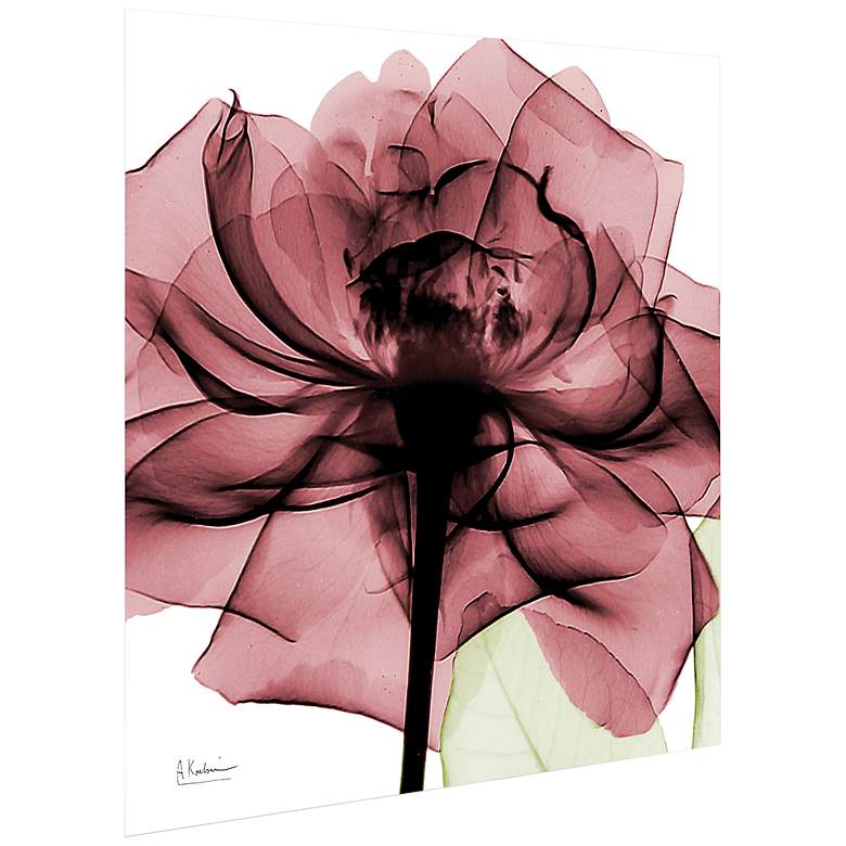 Image 4 Chianti Rose II 24" Square Printed Tempered Glass Wall Art more views