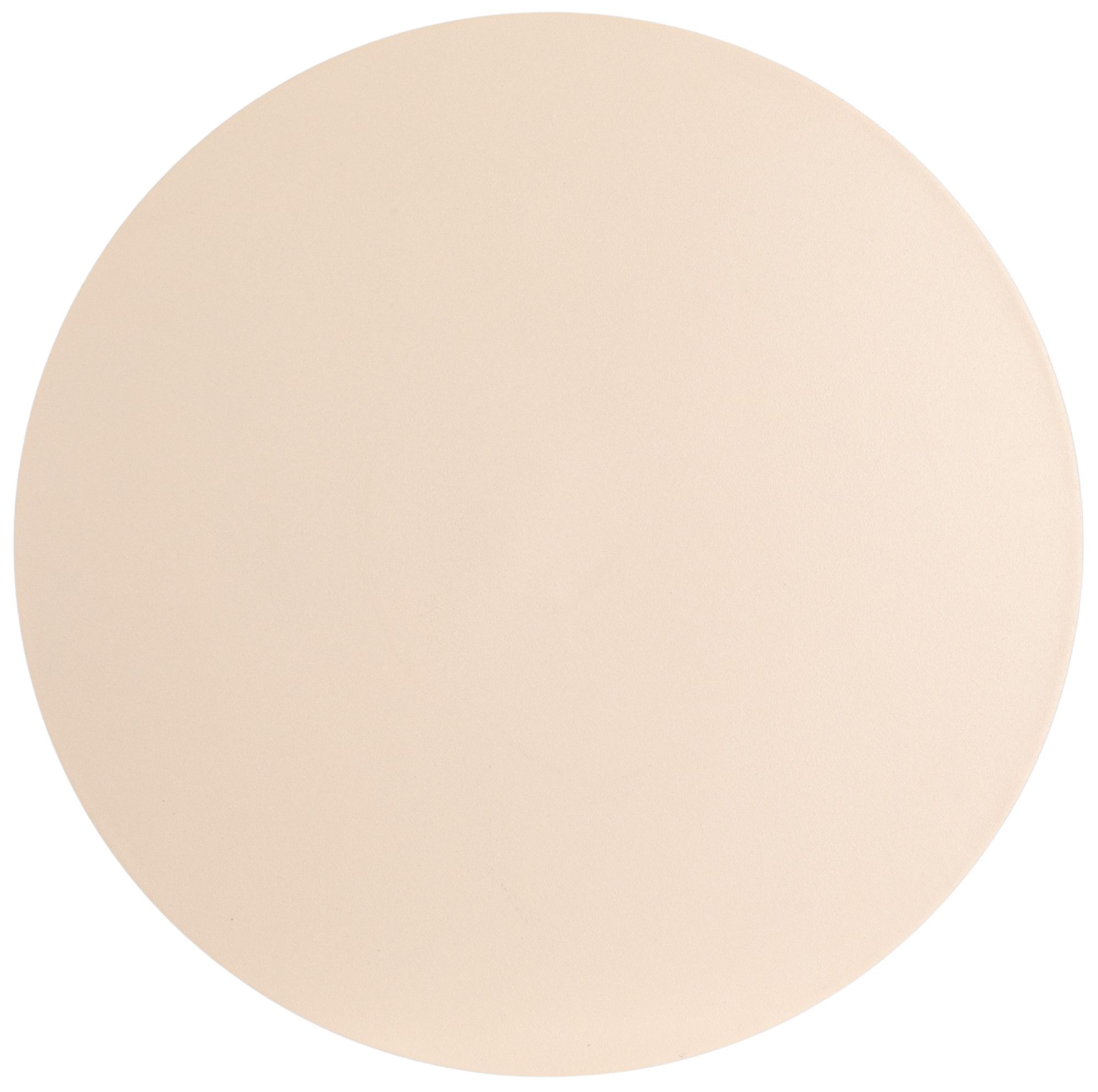 Image 6 Chic Metal Round Side Table, Cream more views