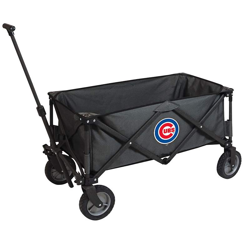 Image 1 Chicago Cubs Adventure Gray Folding Wagon