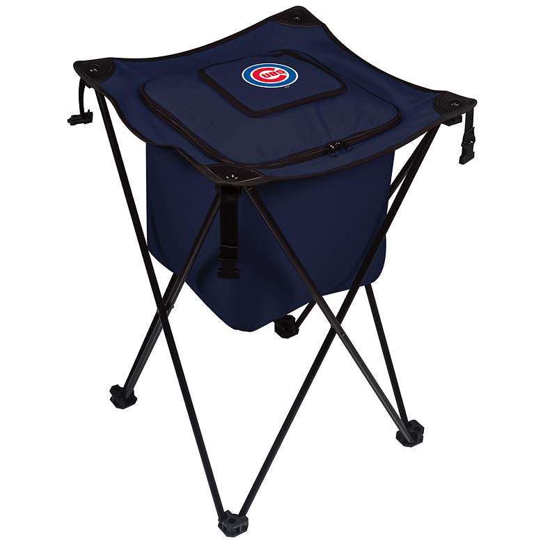 Image 1 Chicago Cubs Navy Sidekick Portable Cooler