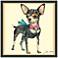 Chihuahua 25" High Dimensional Collage Framed Wall Art