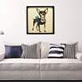 5_Chihuahua 25" High Dimensional Collage Framed Wall Art more views