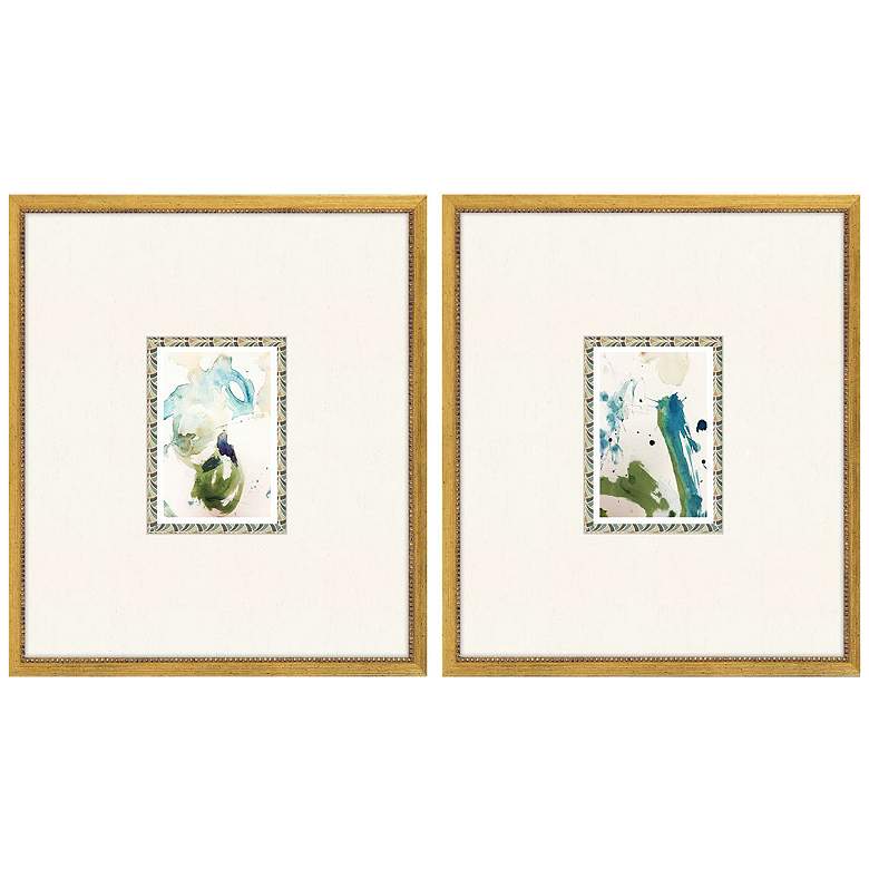 Image 1 Child's Play 15"W x 17"H Framed Art Set of 2