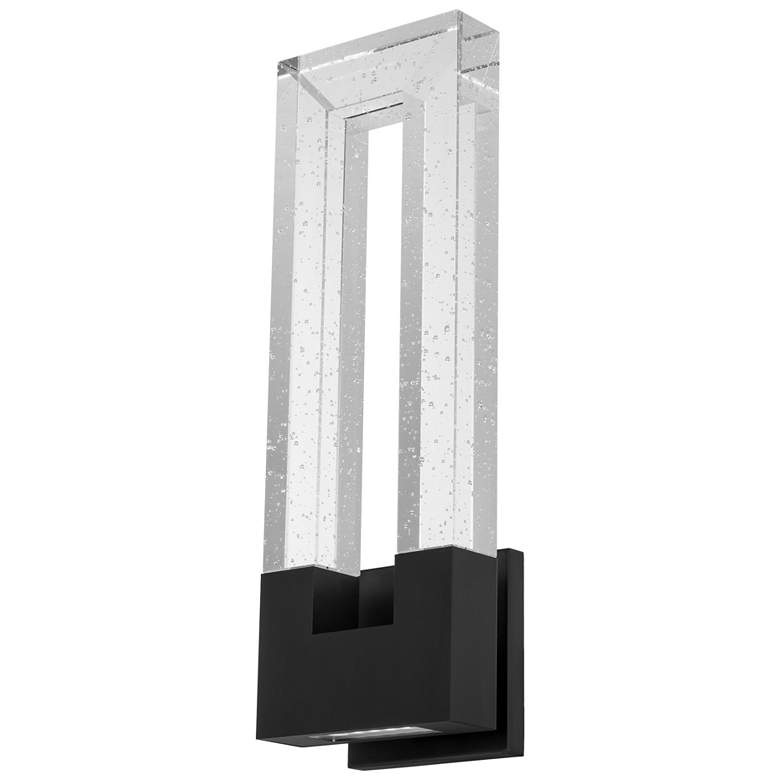 Image 1 Chill 18 inchH x 6 inchW 2-Light Wall Sconce in Black