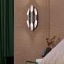 5_Chimes 18" High Polished Chrome Triple Wall Sconce more views