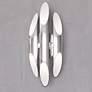 7_Chimes 18" High Polished Chrome Triple Wall Sconce more views