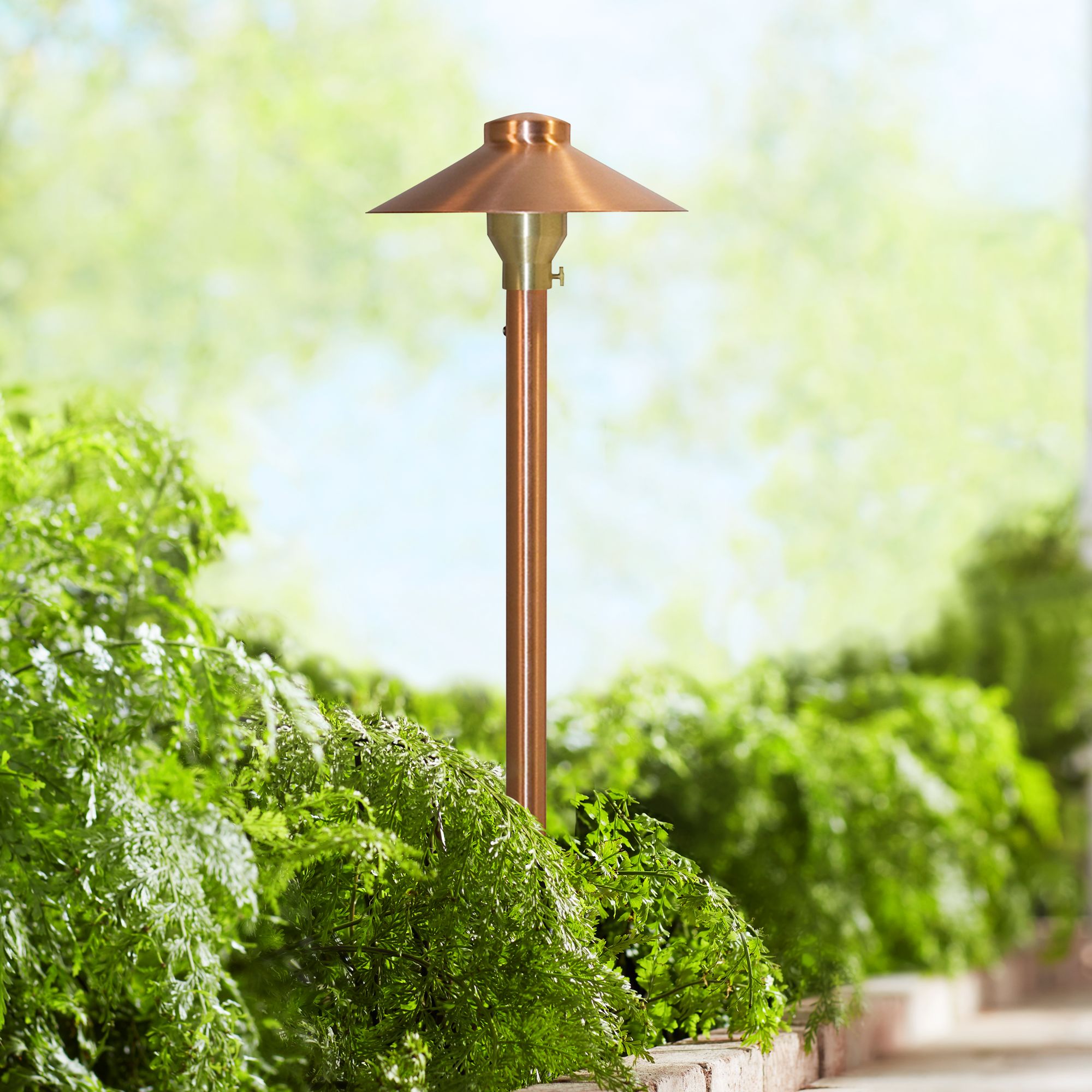 copper led landscape lighting