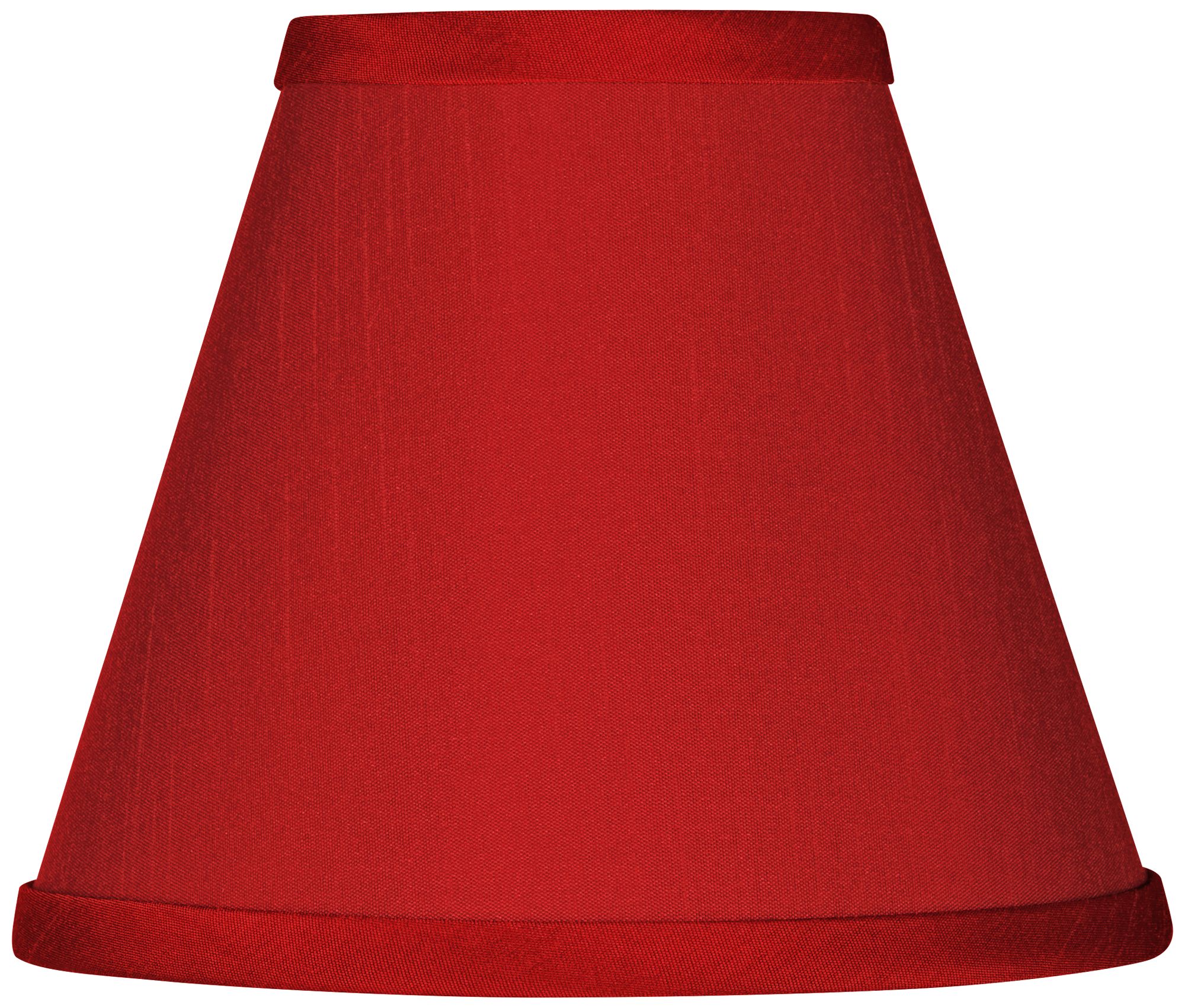 chandelier lamp shades red