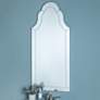 Chindwin 20" x 44" Frameless Arched Wall Mirror