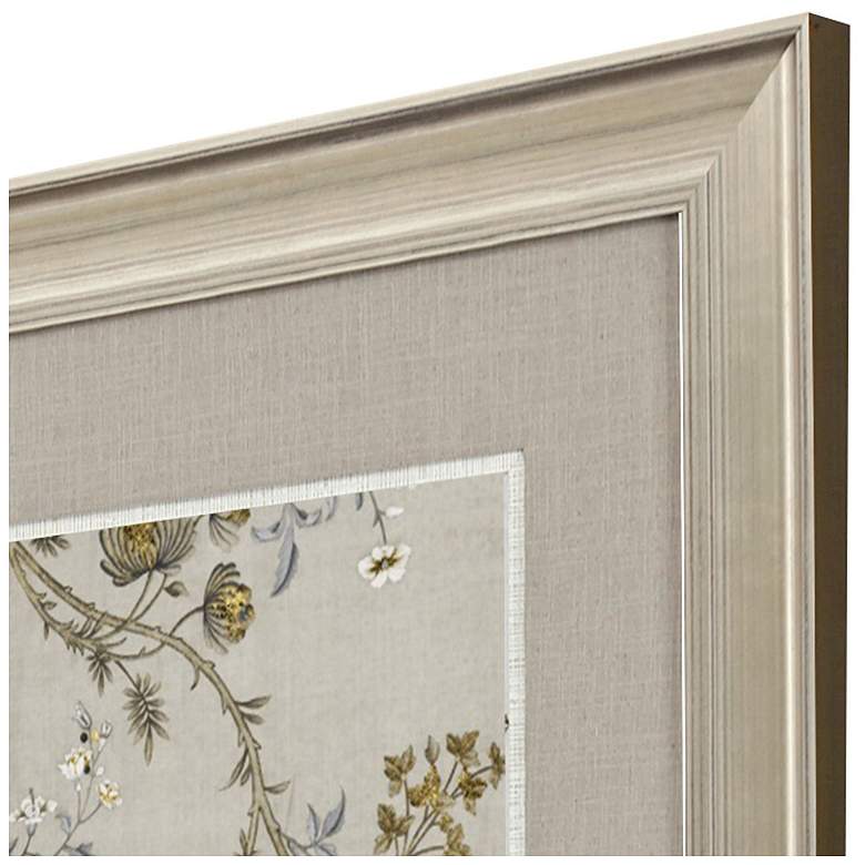 Image 3 Chinoiserie Floral I 38"W x 61"H Traditional Framed Art more views