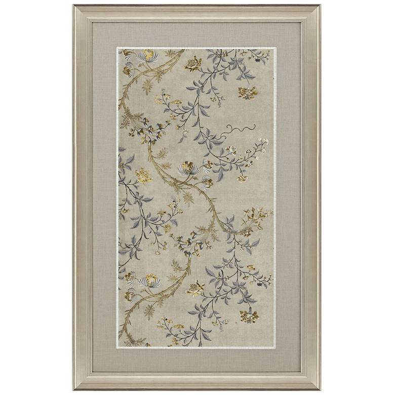 Image 1 Chinoiserie Floral II 38"W x 61"H Traditional Framed Art