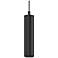 Chip 2.25" Wide Black Pendant Conversion Kit
