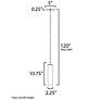2_Chip 2.25" Wide Black Pendant Conversion Kit more views
