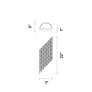 4_Chique 22" High Chrome and Crystal Wall Sconce more views