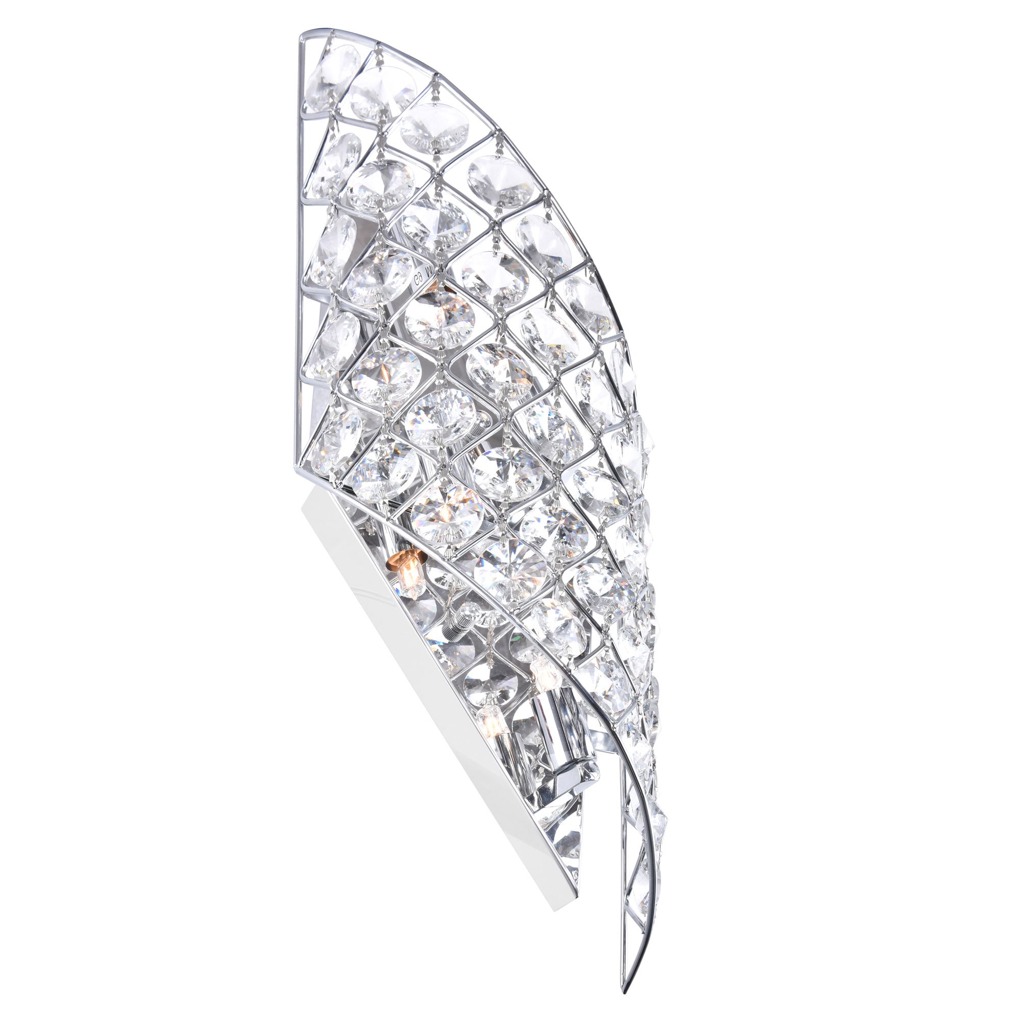 Image 3 Chique 4 Light Chrome Wall Light more views