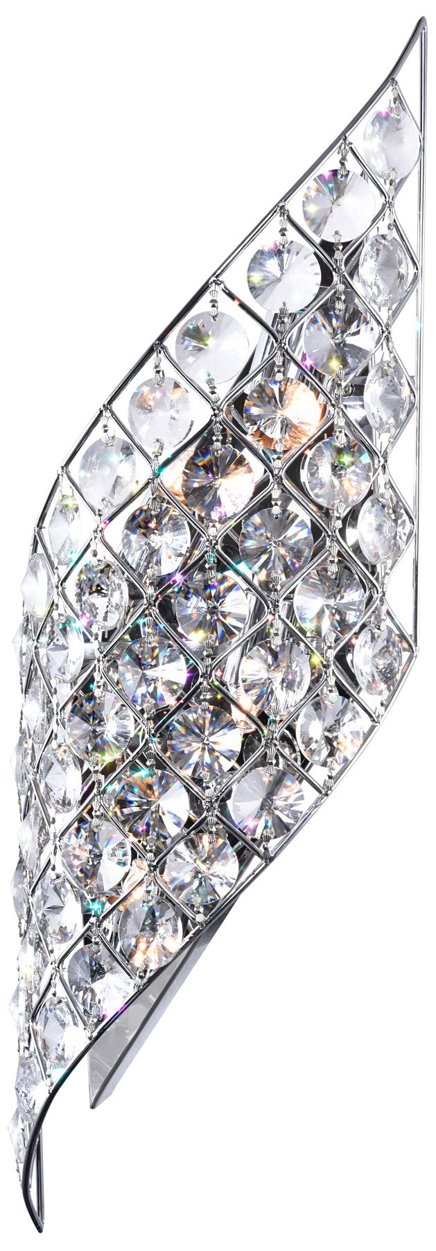 Image 2 Chique 4 Light Chrome Wall Sconce more views