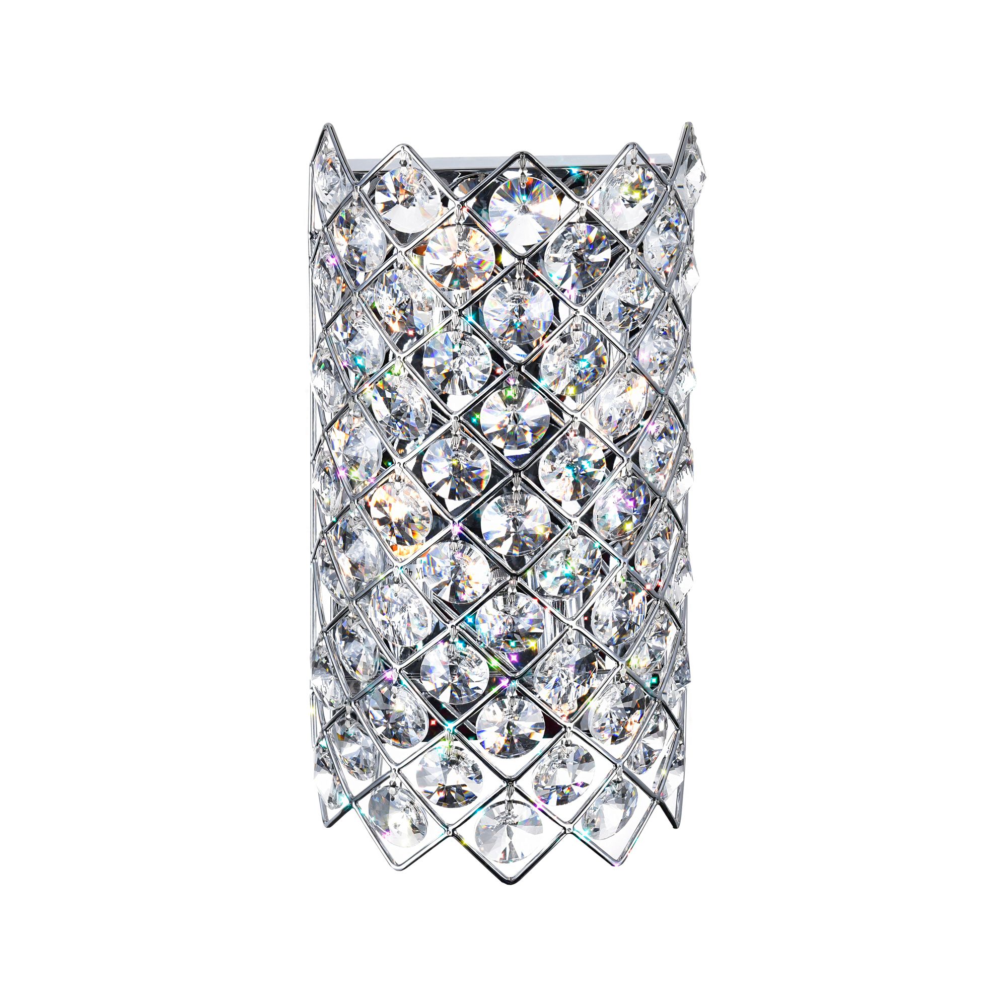 Image 2 Chique 4 Light Wall Sconce With Chrome Finish more views