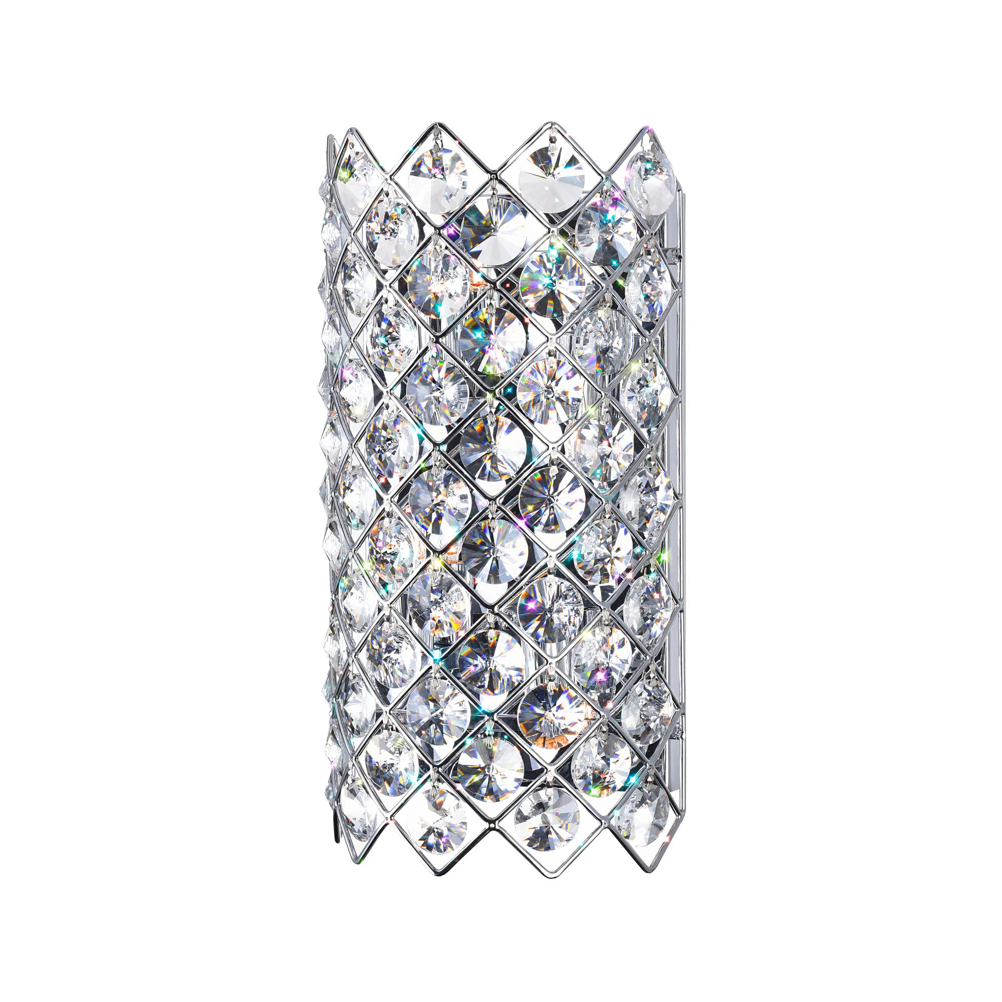 Image 3 Chique 4 Light Wall Sconce With Chrome Finish more views