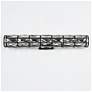 2_Chispa 23 1/2" Wide Matte Black 3-Light Bath Light more views