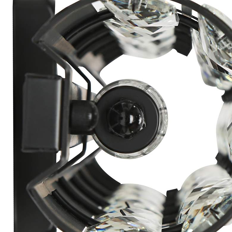 Image 3 Chispa 23 1/2" Wide Matte Black 3-Light Bath Light more views